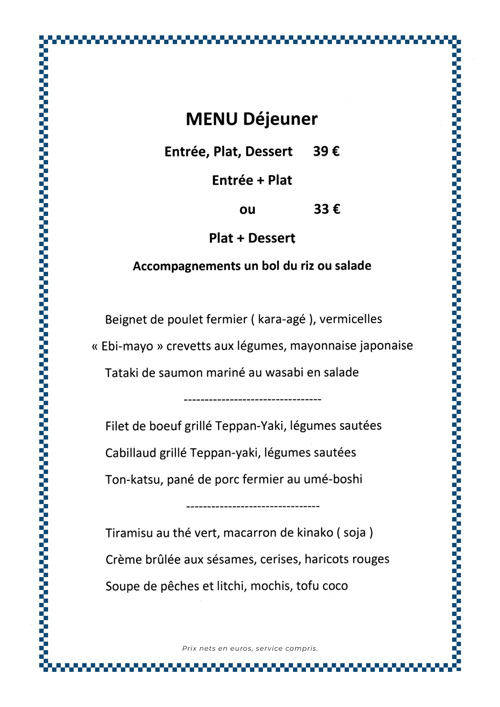 Accueil menu riku 2026 04