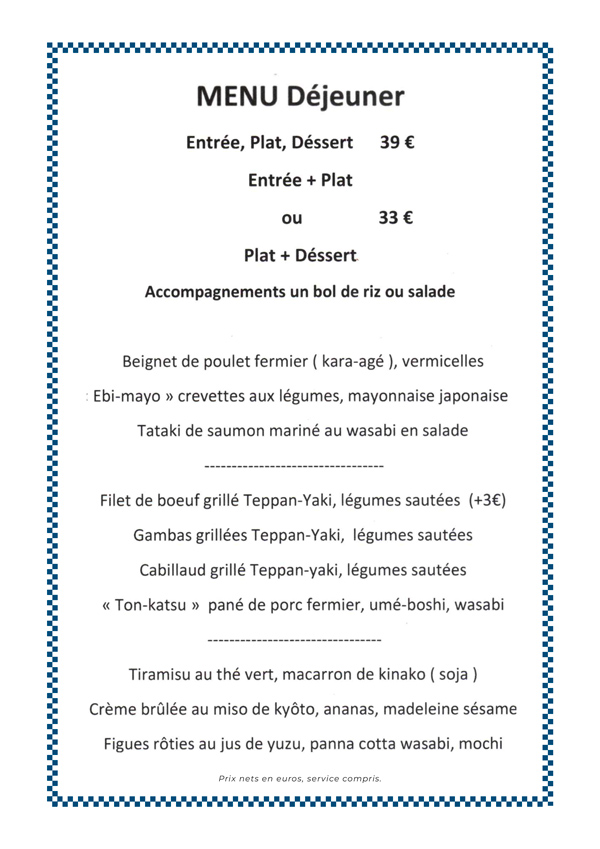 Accueil menu riku 2026 3